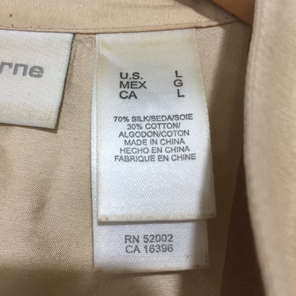 VINTAGE LIZ CLAIBORNE EMBROIDERED BLOUSES SIZE L - Picture 5 of 5